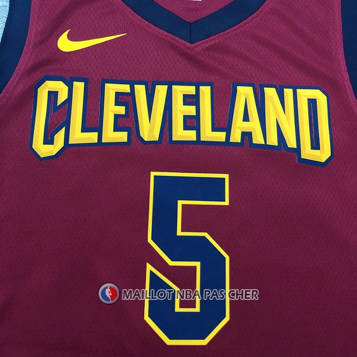 Maillot Cleveland Cavaliers Dennis Smith JR. NO 5 Icon 2018 Rouge